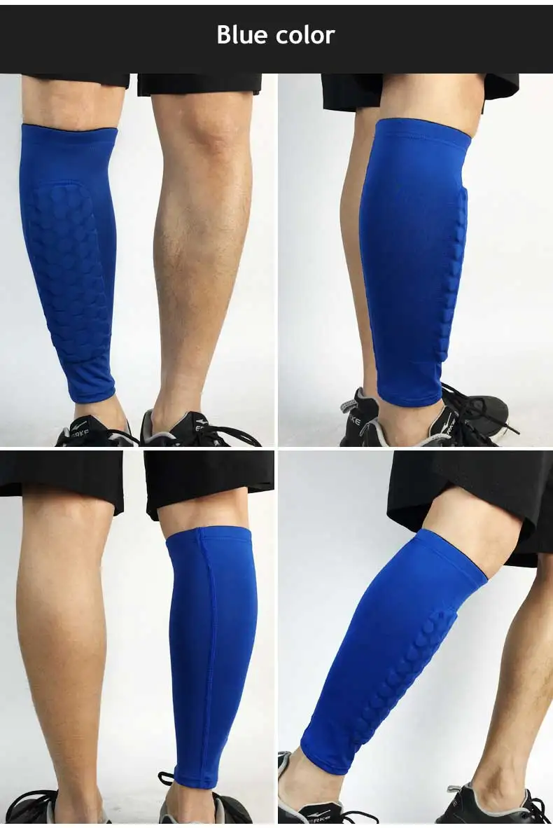 Football Shin Guard Socks Sleeves Breathable For Football Games ...