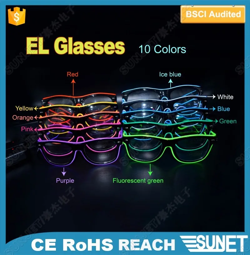 light up glasses party city