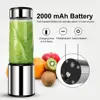 Portable Smoothie Blender USB electric mixer Personal Recharge Juicer for On-The-Go/Travel, Drive, MINI Mixer Juicer