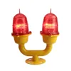 Double Head Mast Aviation LED Tower Light, Airfield Avation Obstruction Lamp