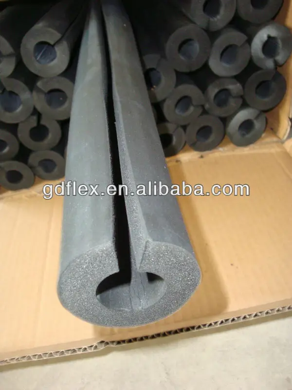 pre cut EPDM insulation pipe