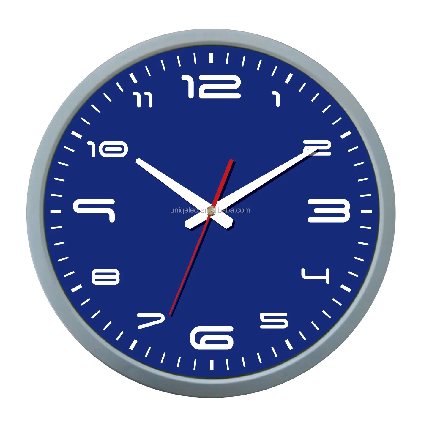 Home Decor 12 Inch Promotion Plastic Wall Clock Manufacturer In China