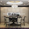 3D max rendering dining room interior and furniture design