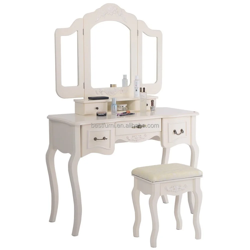 Makeup Vanity Desk Table With Mirror Chair Buy Makeup Vanity Desk Makeup Vanity Table With Mirror Vanity Desk With Chair Product On Alibaba Com