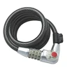 87605 ZOLi Bicycle Lock with combination Bike lock light Cable Lock