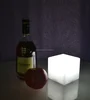 10cm Small Size waterproof rechargeable led Decorative cube light indoor outdoor