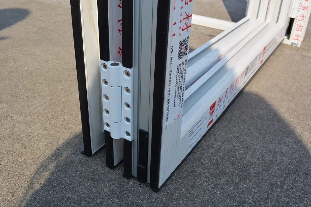 New designs aluminum room bi fold door in pakistan