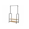 Custom High Quality Rolling Flood Hanging Clothing Scarf Drying Rack Stand Cymbal Twisted Scarf Display For Detail Store