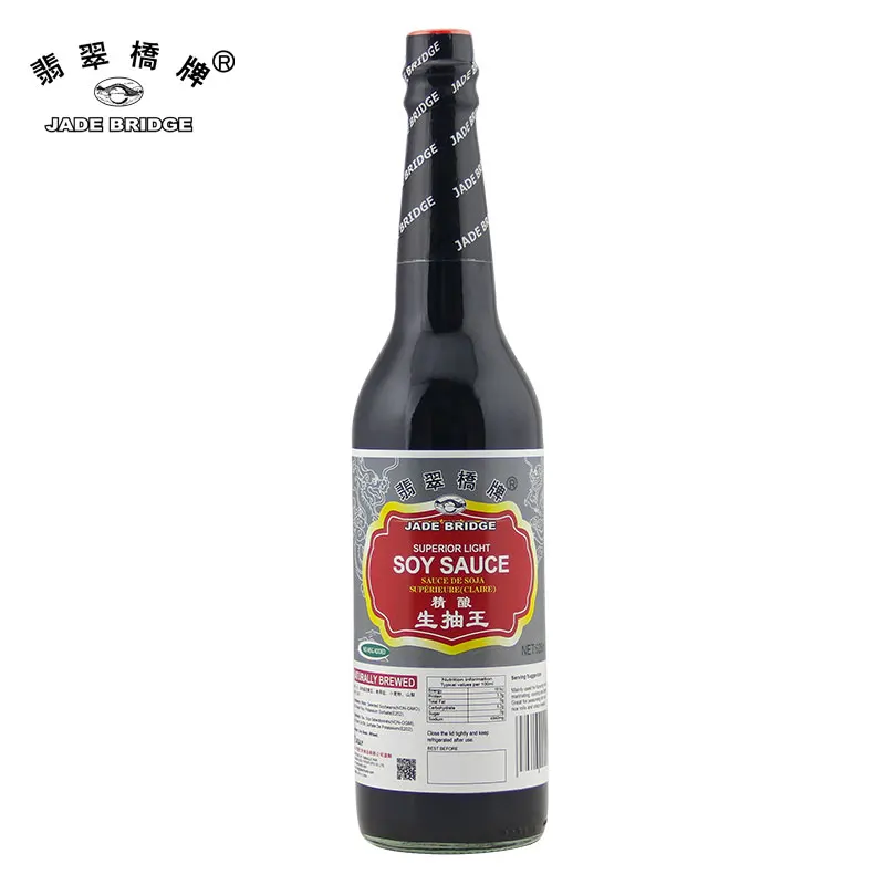 625 ml jade bridge superior light soy sauce no msg added bulk