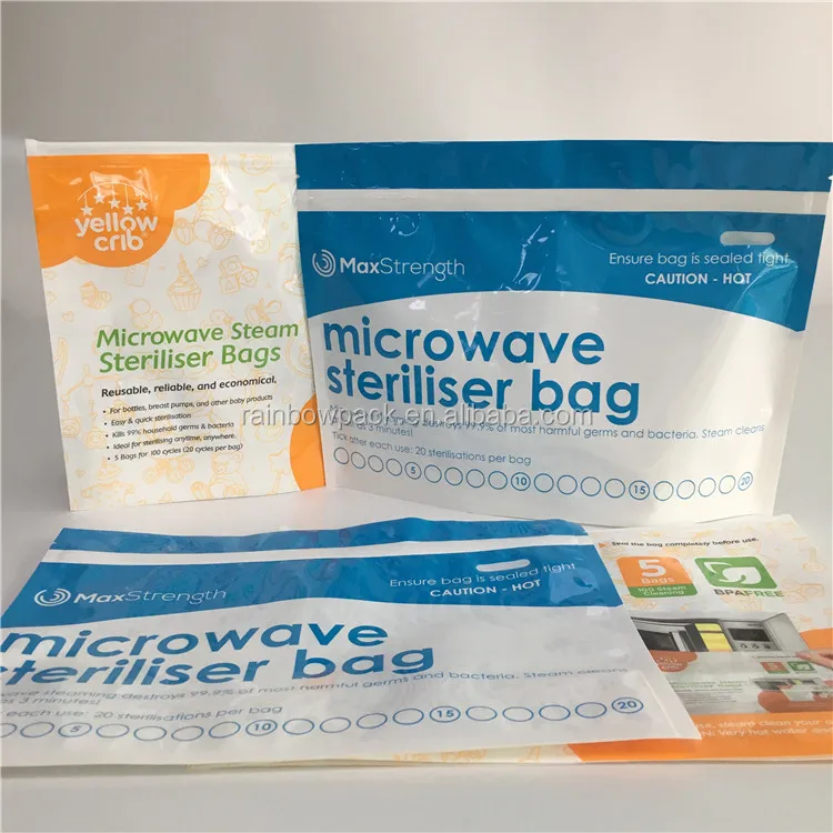 Mylar High Quality Customized Food Grade Plastic Oven Microwave Bag