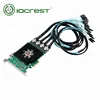Marvel chip 16 port pci express 3.0 non raid multiplier port sata 3 controller card