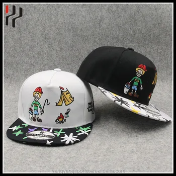 custom fitted flat bill hats