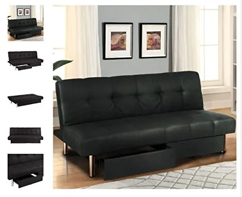 Futon And Sofa Beds Find Deals On Line At Get Quotations Quality Sofa Microfiber Futon Folding Bed Convertible Couch Torage Recliner
