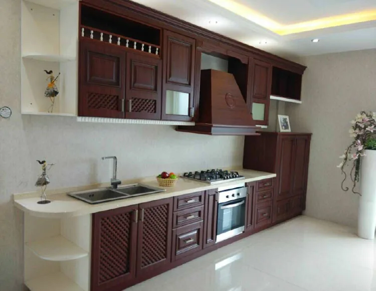 Integrated Combined Modular Pvc Kitchen Cabinet Kitchen Cabinet