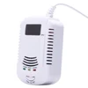 Home Standalone Plug-In Combustible Gas Detector LPG LNG Coal Natural Gas Leak Alarm Sensor With Voice Warning Alarm Sensor