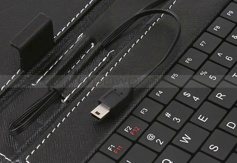 Newest Universal Tablet Keyboard Case With Leather For 7/8 /9 /9.7 /10