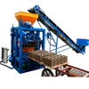 QTF4-24 machinery plant concrete block dimension manual concrete hollow block moulding machine