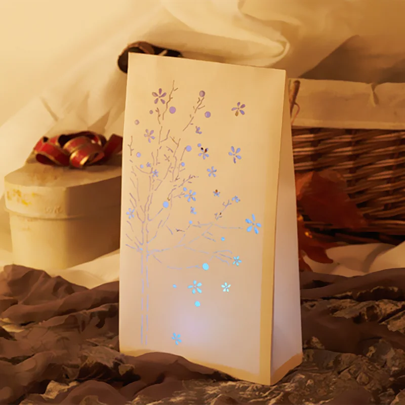 Event Party Supplies Spring Decoration Luminary Bags Led Paper Bag Paper Luminary Bags Are Used To Light Up Isle Ways For Weddings Parties Or Ceremonies Luminaries Create A Beautiful Pathway In Dark Areas And