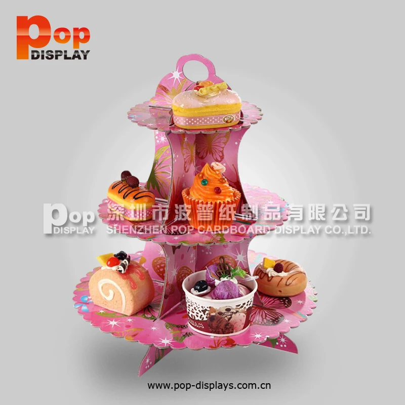 Pink Three Layered Cupcake Stand Cardboard Afternoon Tea Cakes Buy Pink Three Layered Cupcake Stand Cupcake Stand Cardboard Afternoon Tea Cakes Product On Alibaba Com