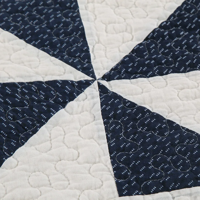 pattern washed fullking size handmade quilt patchwork quilt 3