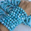 TOP Quality Nice Natural Larimar Beads stretch bracelets Rough Stones For Sale Wholesale