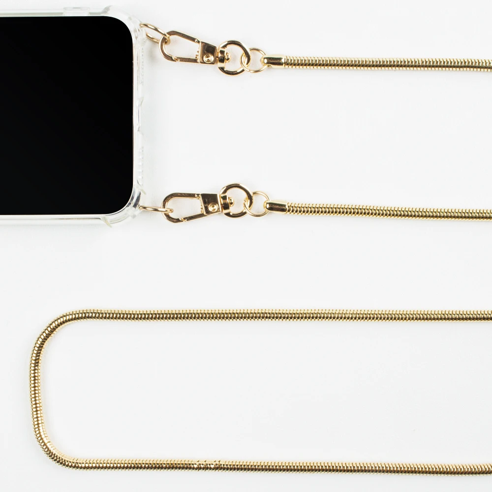 Mobile Accessories Shockproof Crossbody Transparent Clear Cell Phone