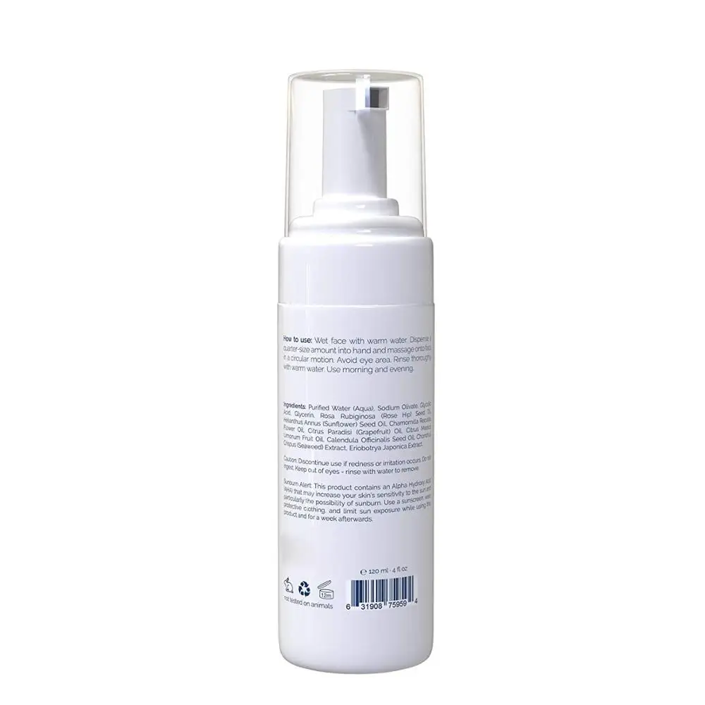 aqua glycolic alpha hydroxy acid skin care system facial cleanser 6 o