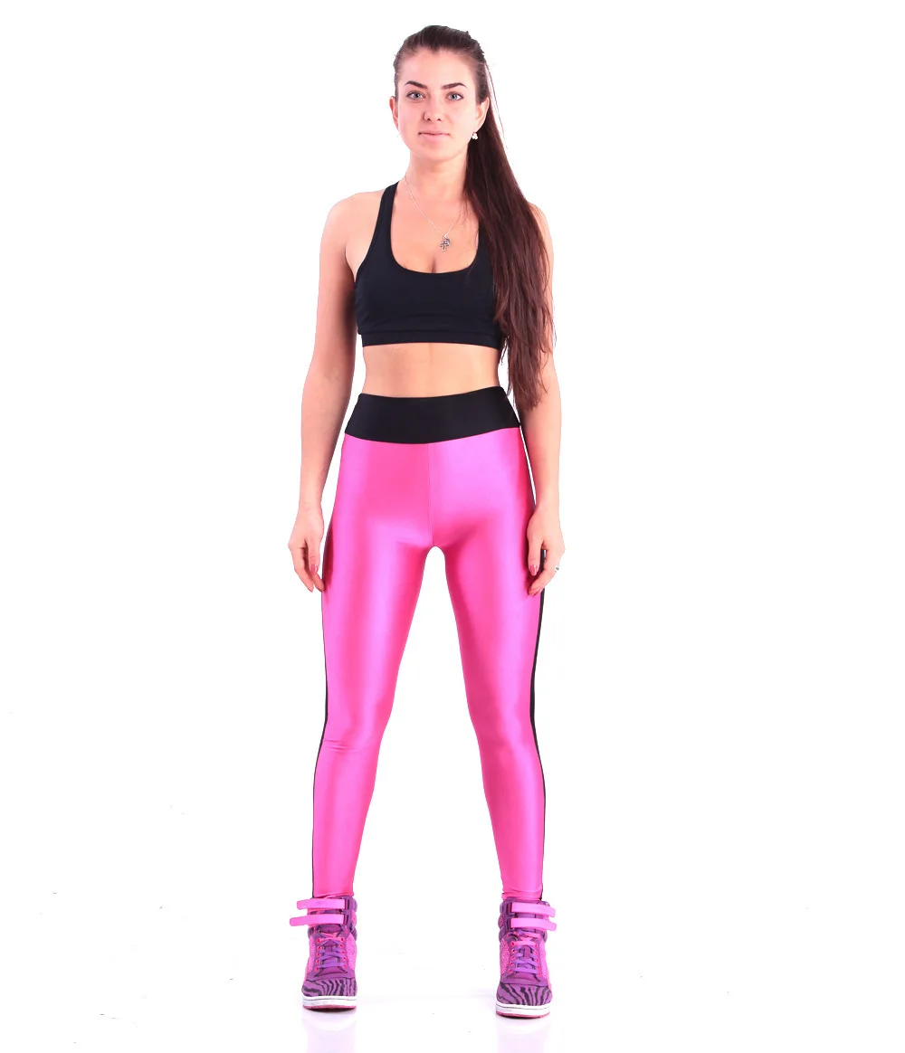 Gym Patchwork Baru Legging Wanita Legging Olahraga Latihan