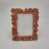 New design Rose Gold Ginkgo Leaf Shape Decorative Resin Frame 17x21cm