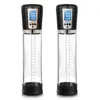 Waterproof LCD Screen Noiseless USB Charger Enlargement Sleeve Vacuum Erection Scale Handsome Up Penis Pump