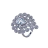 Latest Fashion Light Weight Unique Wholesale 925 Silver China CZ Rings