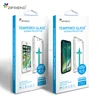 2019 fresh premium wholesale curved 9h tempered glass screen protector sheet for iphone 7 with easy install