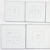 Exclusive White Glass Panel Lamp Dimmer Touch Sensor Switch for Living Room/Bathroom