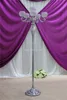 crystal beaded columns/chrome silver wedding aisle pillars/decorative crystal showpiece wholesale
