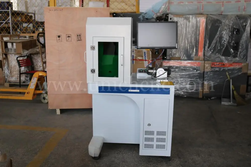 hot sale 20w fiber laser engraving machine color marking