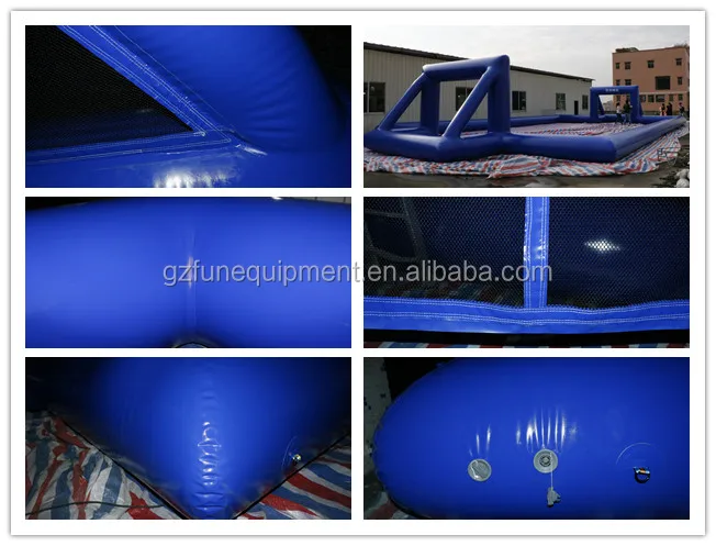 Good Design Inflatable Soccer Arena Inflatable Soap Football Field for Jousting Sports Game