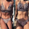 2019 Beauty Sexy Girls High Quality Woman Bikini Leopard Print Women's Two Pieces Swimsuit