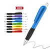 new press click function rubber grip pen with fast produce
