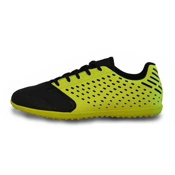 indoor soccer shoes on turf