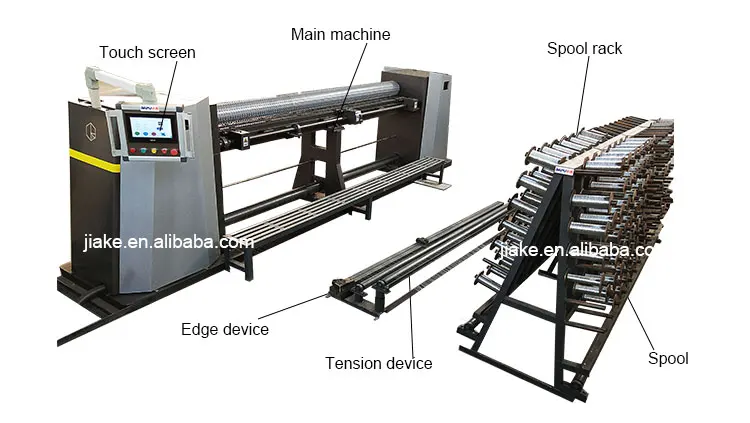 Fully automatic hexagonal wire mesh making machine