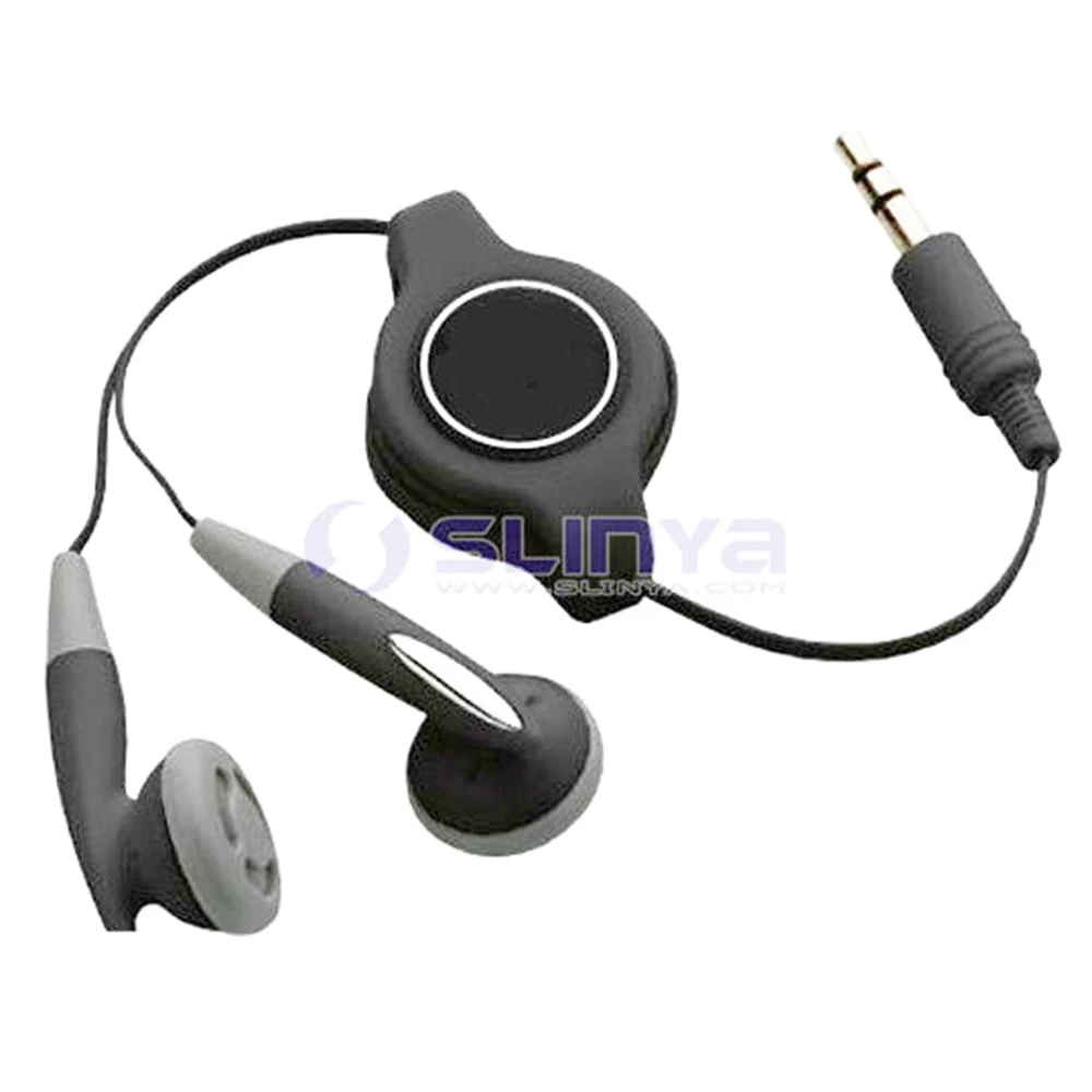 Retractable 3.5mm Earphone Headphone 