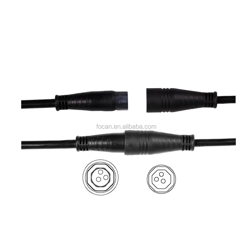 2pin3pin4pin5pin Waterproof Connector For Ebike Light Throttle Ebrake Display Ebike Parts Ebike