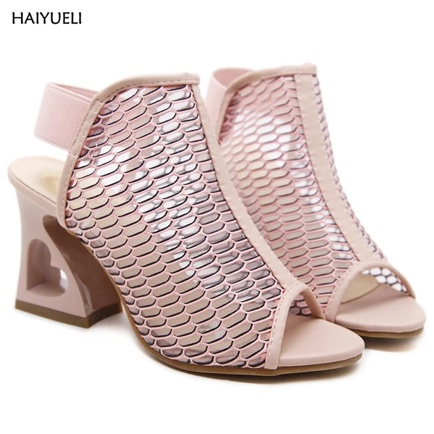 hot pink wedge heels