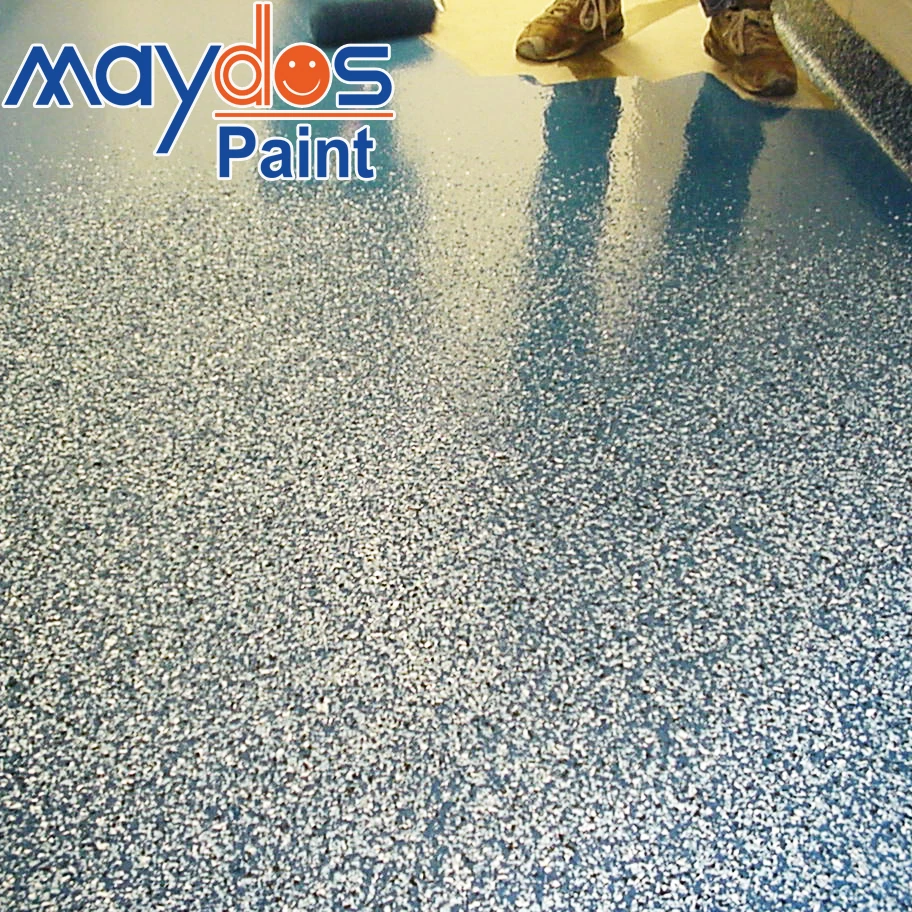Maydos Dustproof Easy To Clean Colored Sand Epoxy Floor Paint