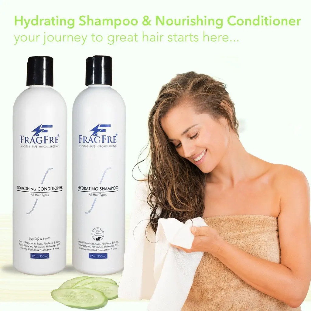 free shampoo and conditioner.