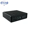 Fanless dual system IBOX-QM87 core i3 i5 i7 industrial mini pc with serial parallel port