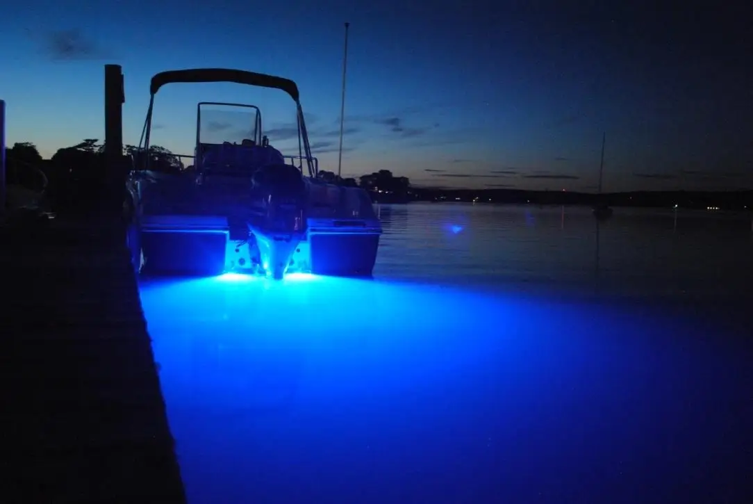 Ip68 Stainless Steel 36w Underwater Led Boat Fishing Lights For Fishing