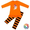 Hot Fashion Style Children's Clothing Sets Overseas 100% Cotton Baby Girls Halloween Outfits Bulk Wholesale Kids Clothing