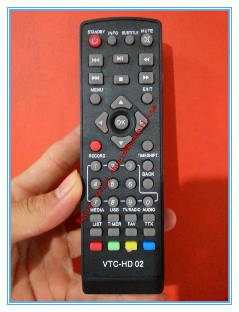 Satellite Receiver Remote Control Vtchd02 For India Market Buy