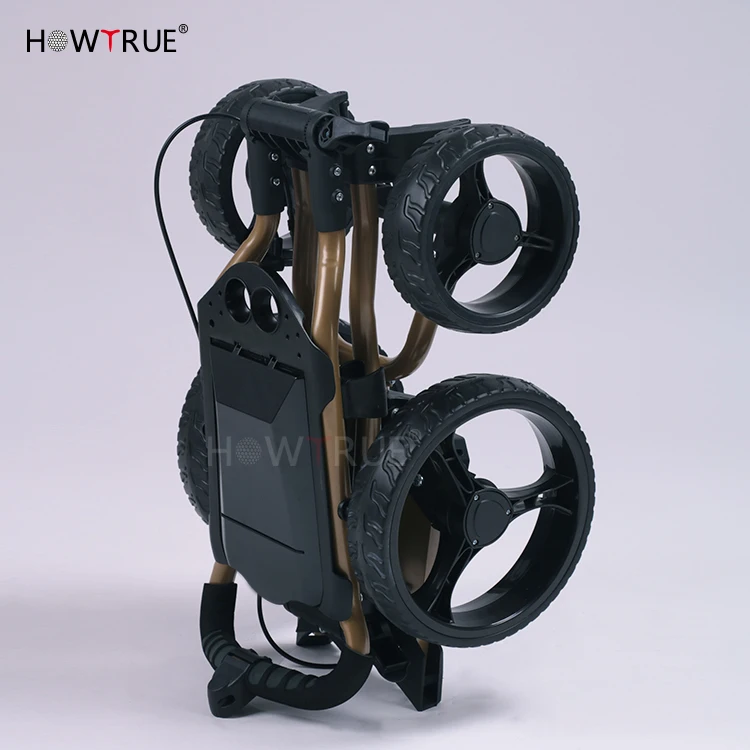 Foldable EVA Foam Tyre  Golf Push Cart For Sale